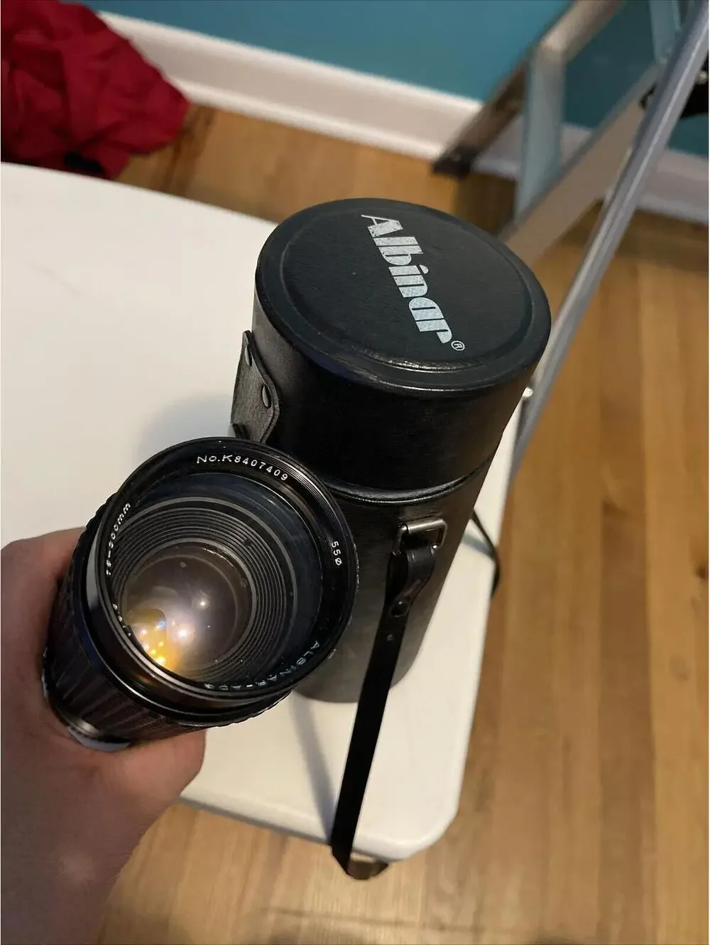 Albinar-ADG 1:5.6 75-300mm No.K8477395 Camera With Case (12)